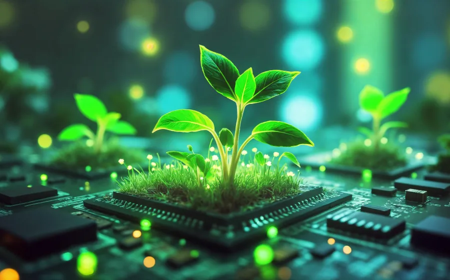 Grüne Website-Performance mit ressourcenschonender digitaler Technik