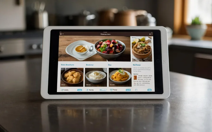 Digitales Buchungs- und Bestellsystem auf Tablet