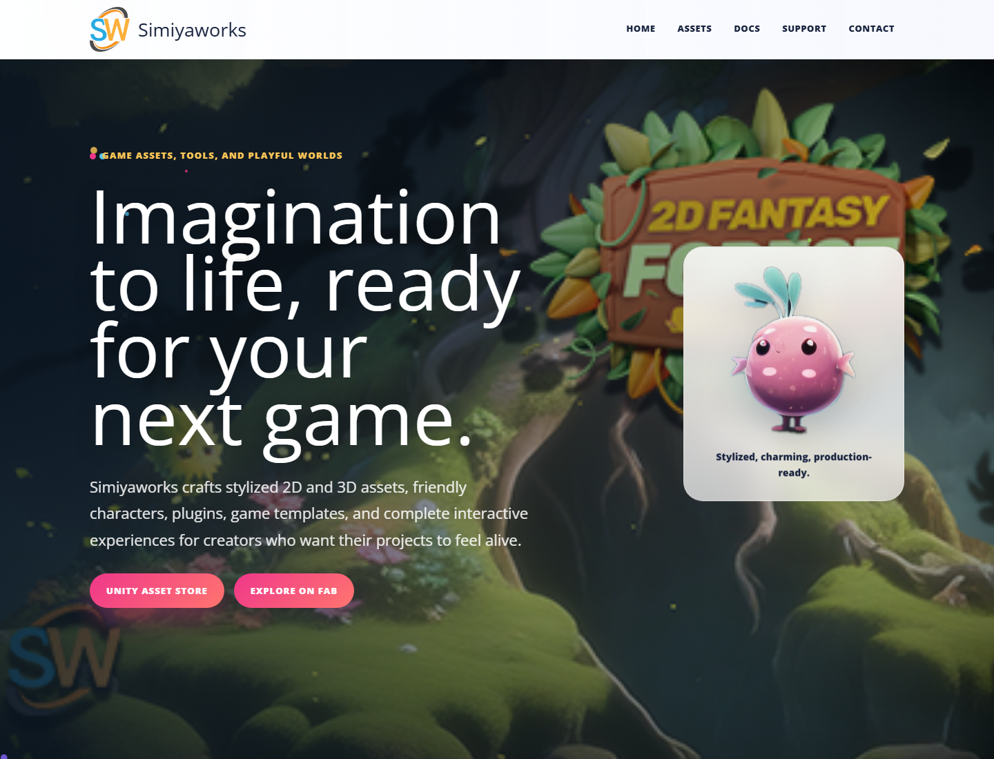 Simiyaworks Website Screenshot