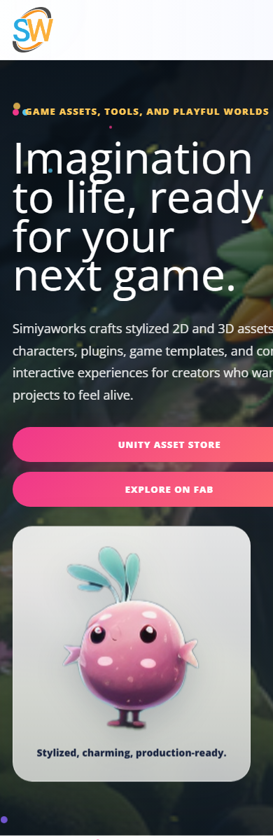 Simiyaworks Mobile Screenshot